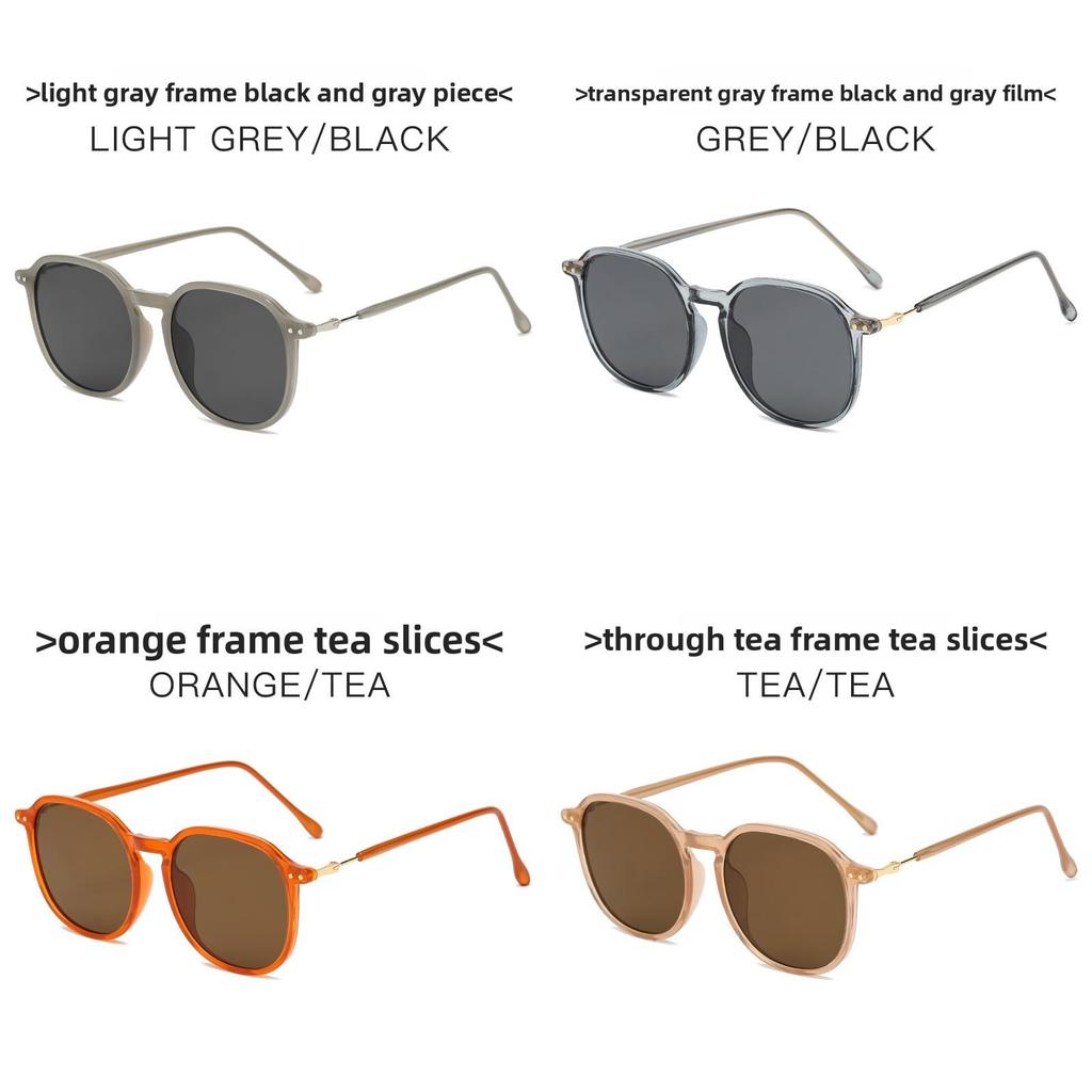 Retro Brown Sunglasses For Women With Uv400 Protection And Oversized Frames For Casual Outings