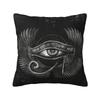 Nordic Egyptian Cats And Ankh Cross Cushion Cover for Sofa Velvet Ancient Egypt Throw Pillow Case for Living Room