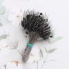 300Pcs Float Fishing Bobber Black Fishing Gear Anti-Strand Space Bean Silicone Connector Fish Line Stopperan