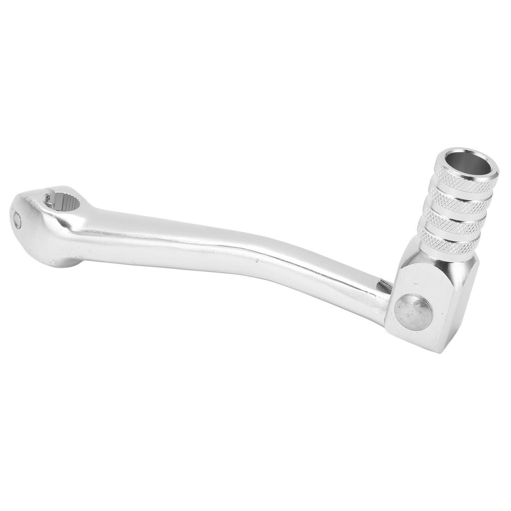 Motorcycle Kick Starter Lever Pedal Sensitive CNC Aluminium Universal Motorbike AccessorySilver