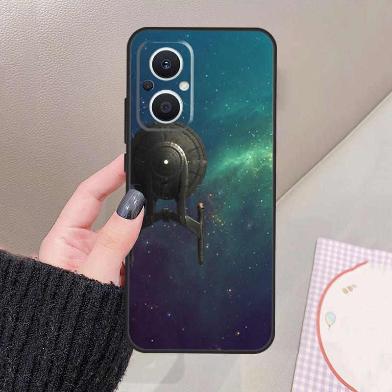 Space Ship Art Funda For OPPO Reno 11 12 13 14 Pro 11F 12F 13F 14F 7 8 Lite OPPO Find X9 X6 X5 X8 Pro Case