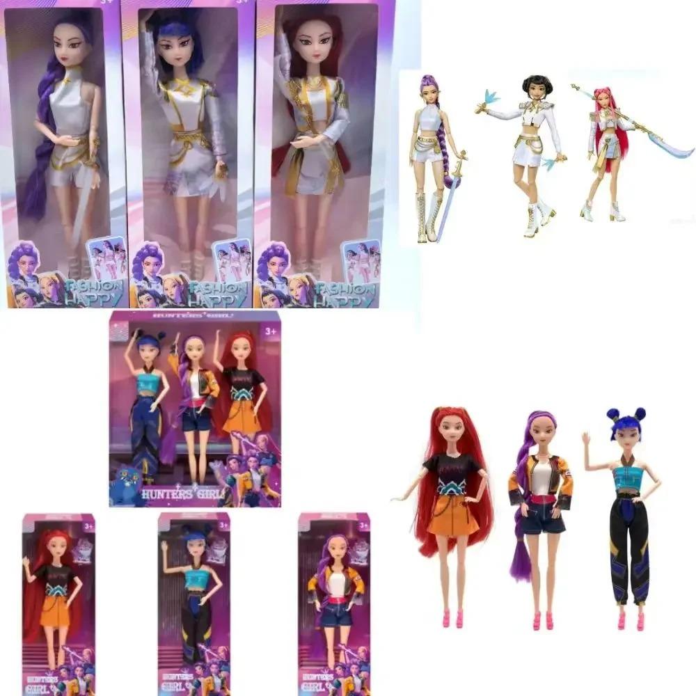 Anime KPop Dämonenjäger Puppe Vinylspielzeug Rumi Mira zoi Charakter Vinylmaske Figur Geburtstagsgeschenk Fanclub-Geschenke