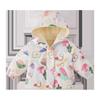 [Antibacterial] Jerry Baby Girls' Fleece-Lined Three-Proof Jacket - Warm Baby Fleece Top