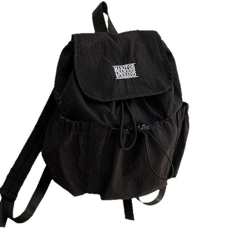A Fashionable Letter Backpack with A Simple and Large-capacity Travel Bag