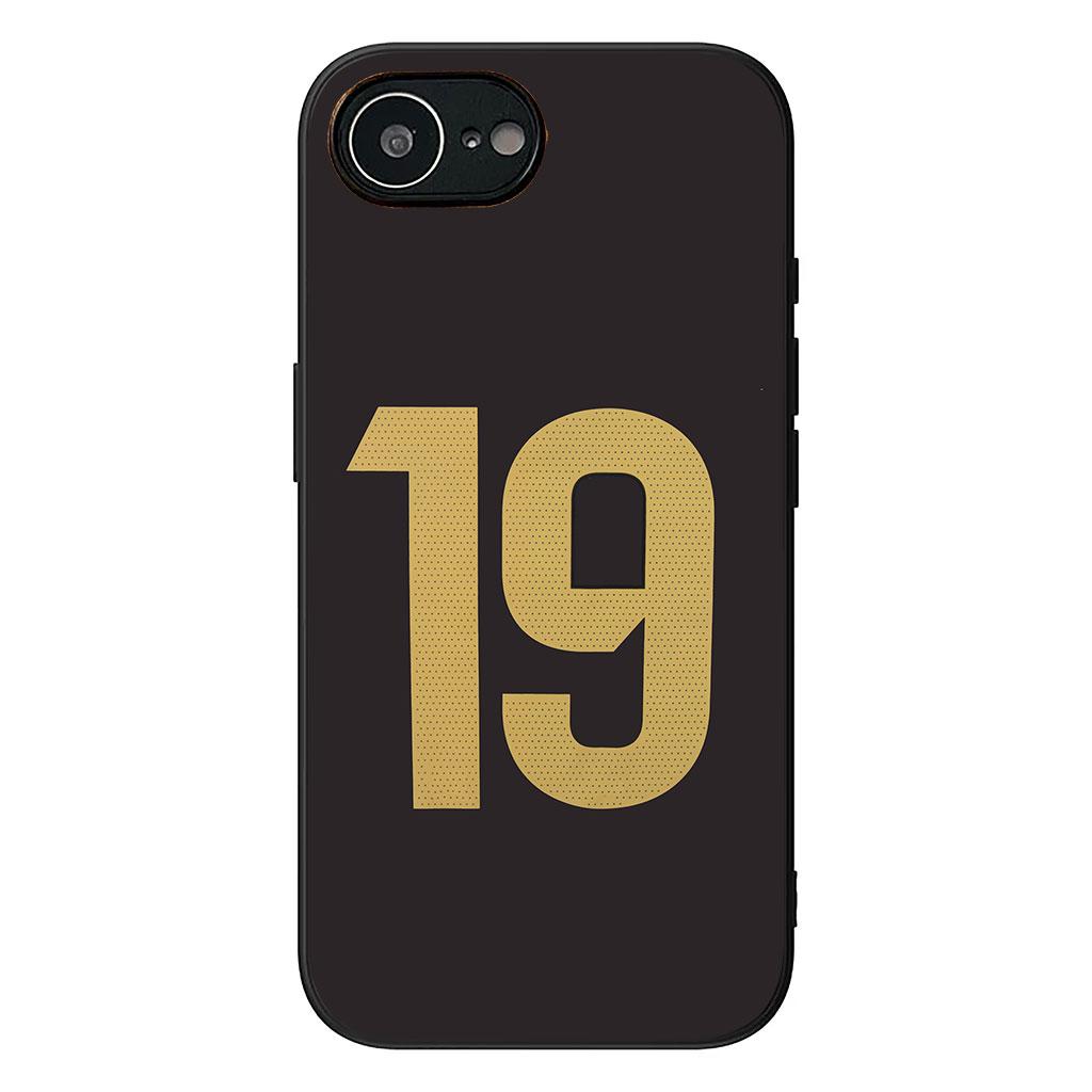 

Футбольный Номер 19 Номер Футболиста № 19 Чехол для Телефона для Apple iPhone 17 16 11 Pro XS Max XR 6 7 8 Plus + 16E SE Корпус iPhone SE (2022)