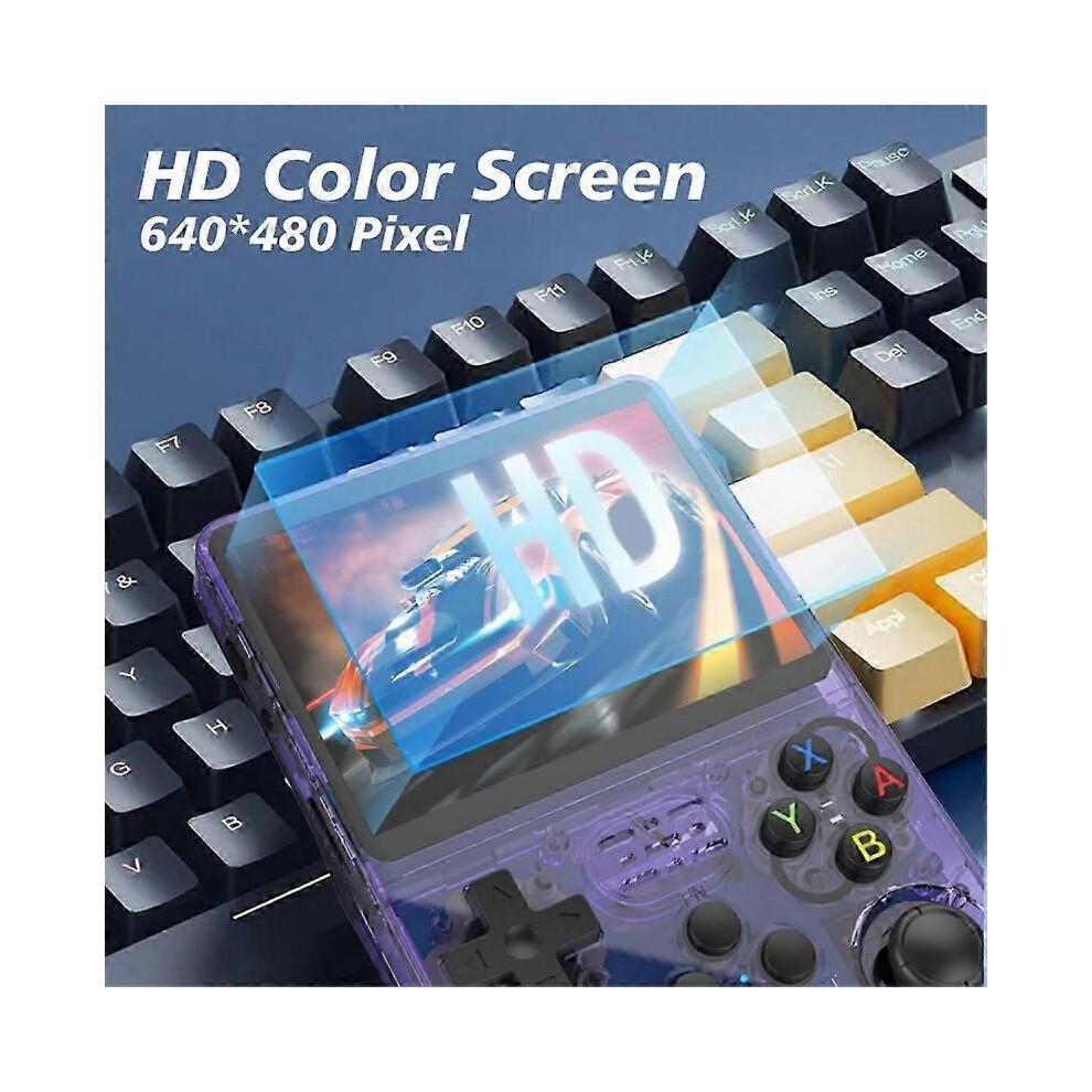 R36S Retro Handheld Video Game Console Linux System 128GB Game-