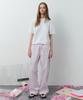 Leuba Pinstripe Lounge Pants - Pink Stripe