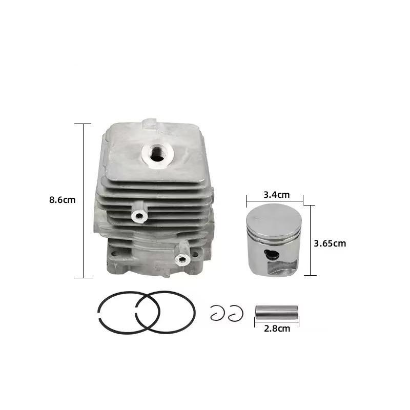 Cylinder Piston Gasket Kit For Stihl BG56, BG56C, SH56, SH56C, BG86, BG86C, BR200, SH86, SH86C, SR200 Replace 4241 020 1204