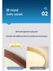 Full Spectrum Eye Protection Japanese-Style Wood Grain Ceiling Lamp for Living Room & Bedroom