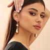 Elegant Ball with Droplet Pendant Earrings for Women Trendy Ladies Drop Earrings Hanging Accessories 2026 Fashion Jewelry Female