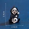 Halloween movie character death jason skeleton man resin crafts horror atmosphere tabletop knickknacks