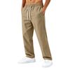 Men’s Lightweight Straight Leg Drawstring Athletic Pants Quick Dry Breathable Casual Trousers for Daily Sports and Commuting