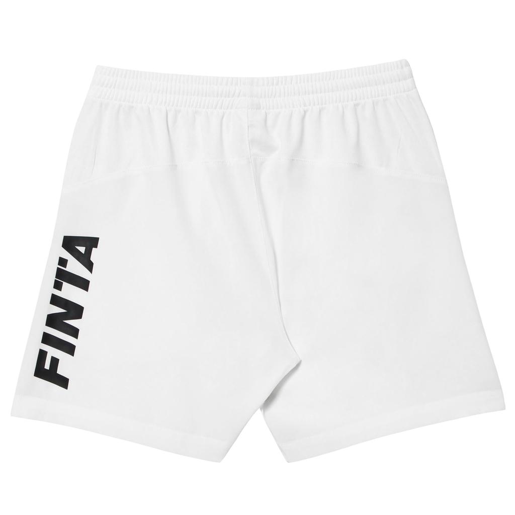 FINTA Men's Dry Practice Super Shorts for Soccer (FTE0021 (0100)) White, Size M