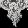 Net bottom strand embroidered collar, polyester silk embroidered fake collar, wedding accessories chest collar, car stock fake collar