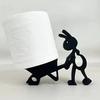 2Pcs/Set Ant Toilet Roll Paper Holder 3D Printed Free Standing Wheelbarrow Ant Toilet Paper Holder Paper Towel Roll Dispenser Storage Rack
