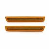 2X Full Amber LED Side Marker Light Fender Lamp For 2015- Dodge Challenger