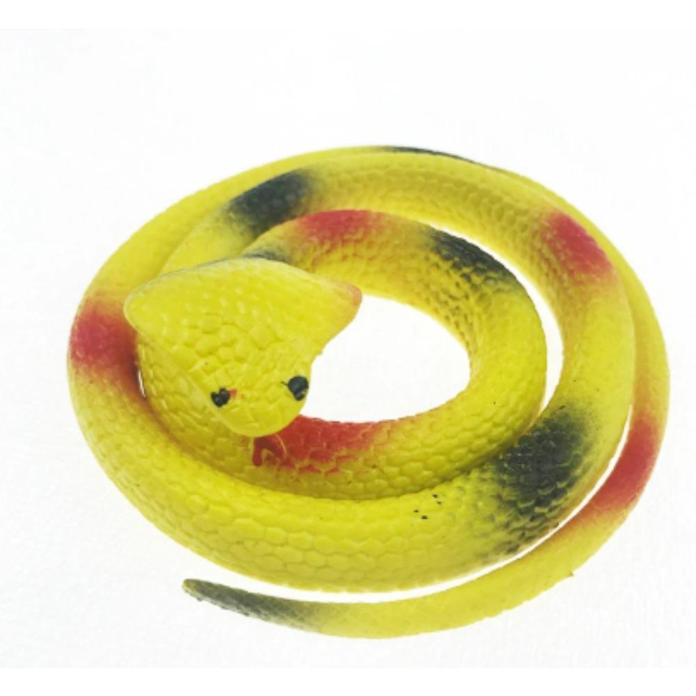 Simulated Snake Prank Trick Toys Halloween Practical Joke Gadget Props Decoration Fun Scary Tricky Toy Soft Rubber Gift