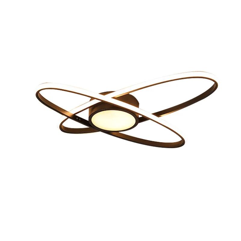 Modern Ceiling Lights LED Lamp For Living Room Bedroom Study Room White Black Color Surface Mounted Ceiling Lamp Deco AC85-265V