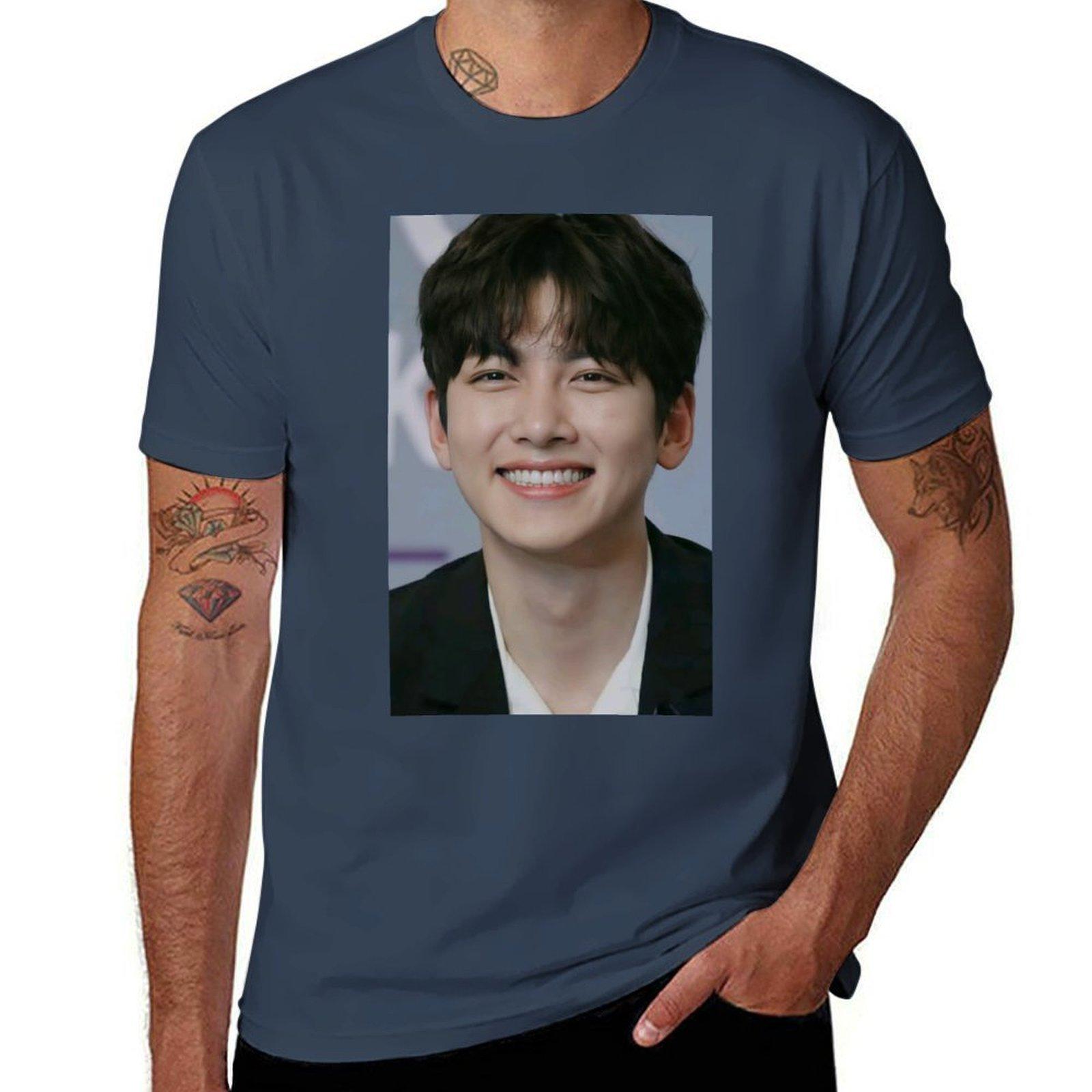 Ji Chang Wook Tshirt Street Fashion Casual Tee Shirt S