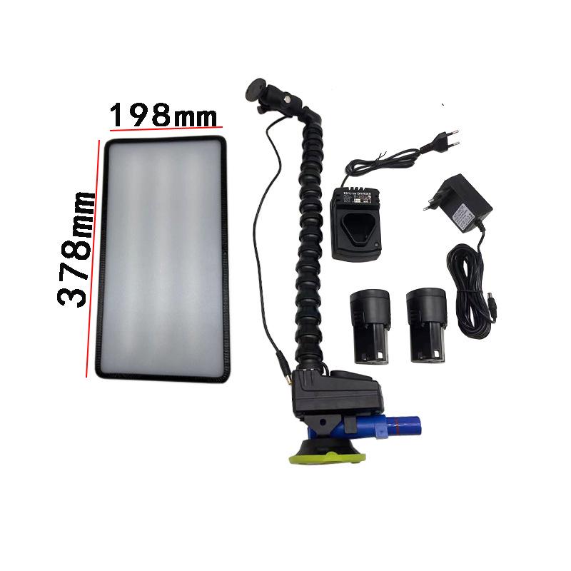 Car Dent Repair & Detection Lamp - 6-Color Adjustable, Battery Leveled for Sheet Metal Work