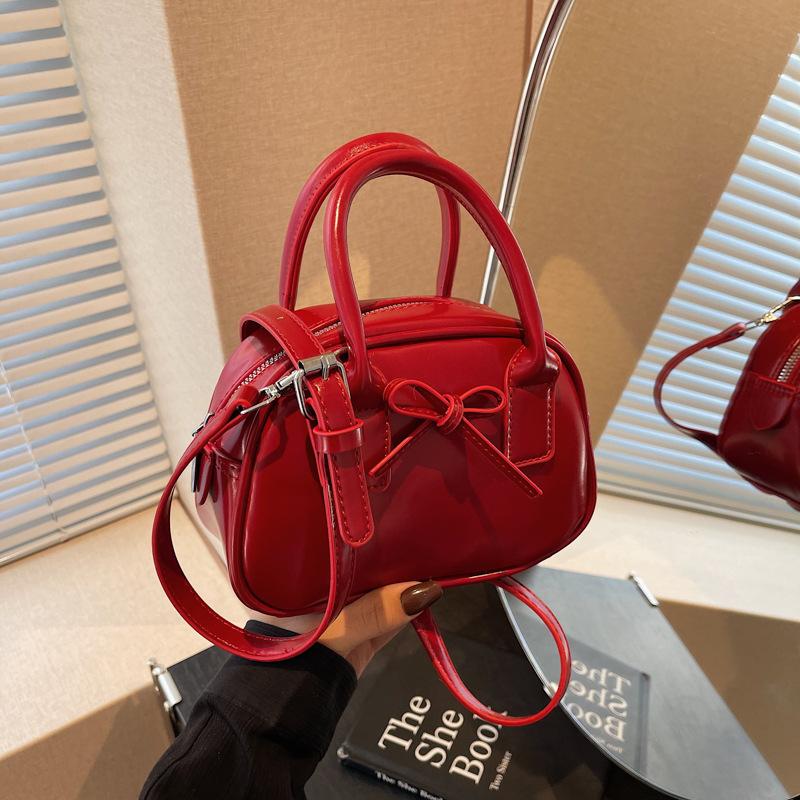 Fashion Bow One Shoulder Crossbody Bag Handheld Ladies Small Bag