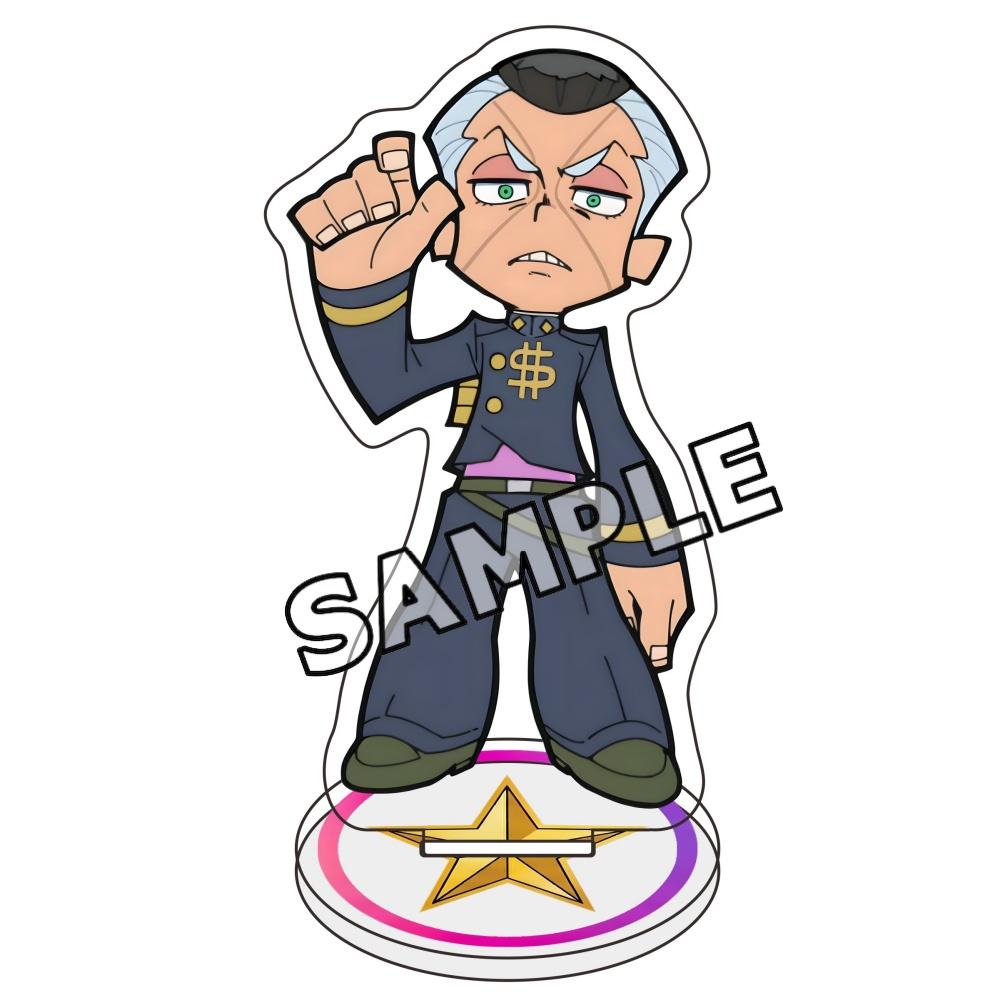 Anime JoJo's Bizarre Adventure Giorno Bruno Dio Acrylic Stand 10cm Figure key Cosplay Props Desktop Decor Birthday Gift