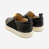[LOMC] Kids Handmade Leather Slip-on Zarbi Black [LM21LS11-BLACK]