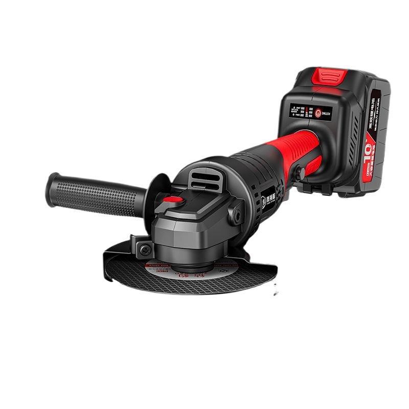 Brushless Cordless Lithium Battery Angle Grinder & Polisher - Multifunctional Cutting & Polishing Machine