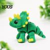 Sammler Drachenmodell Gelenkiger Schlüsselanhänger, Niedlicher Dinosaurier Schlüsselanhänger mit Beweglichen Gelenken, Spielbare Figur Flexibles 3D Gedrucktes Tieranhänger