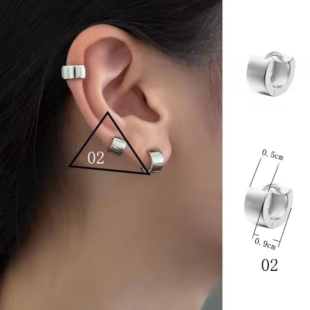 PANJBJ 925 Sterling Silver Red Zircon Studs Earring For Women Neo-Gothic Punk Wing Feather Angel Devil Jewelry Gift Dropshipping