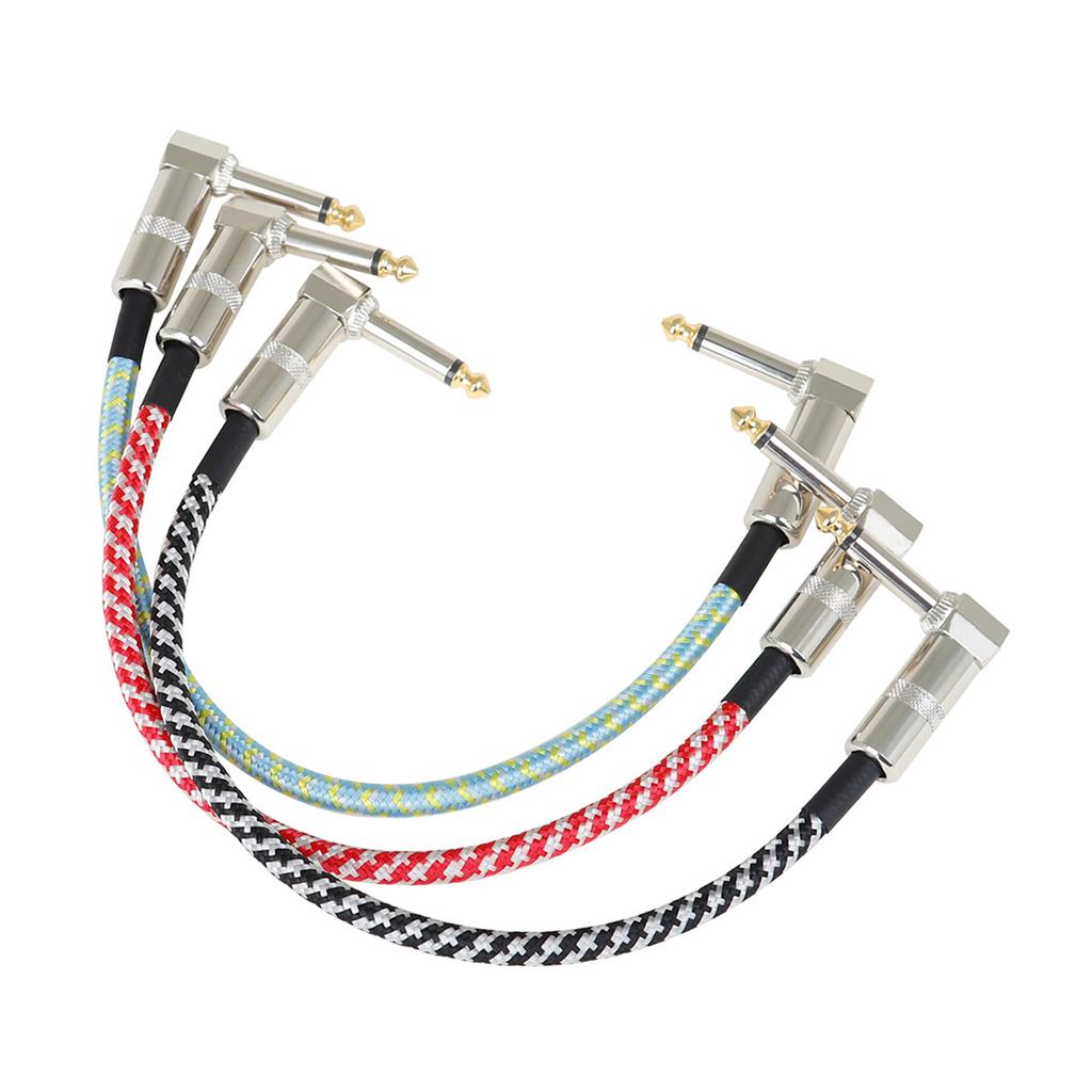 Guitar Patch Cable Black Guitar Effect Pedal Cables | Pedal Patch Cables Guitar Effect Patch Cables Guitar Patch Cables