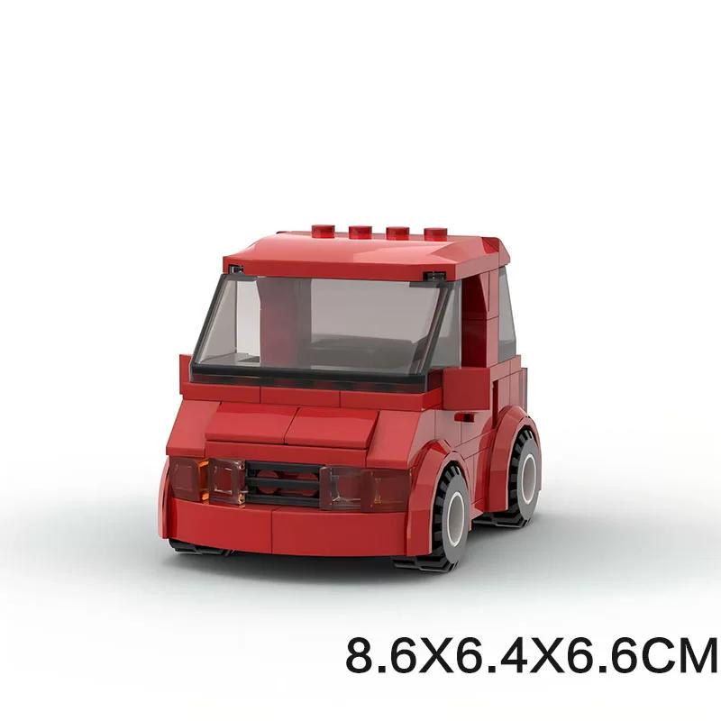 City Speed Small Mini Car Truck Sedan Model Puzzle Children's Intellectual BUilding Blocks Toys Assembly Decorative Ornaments