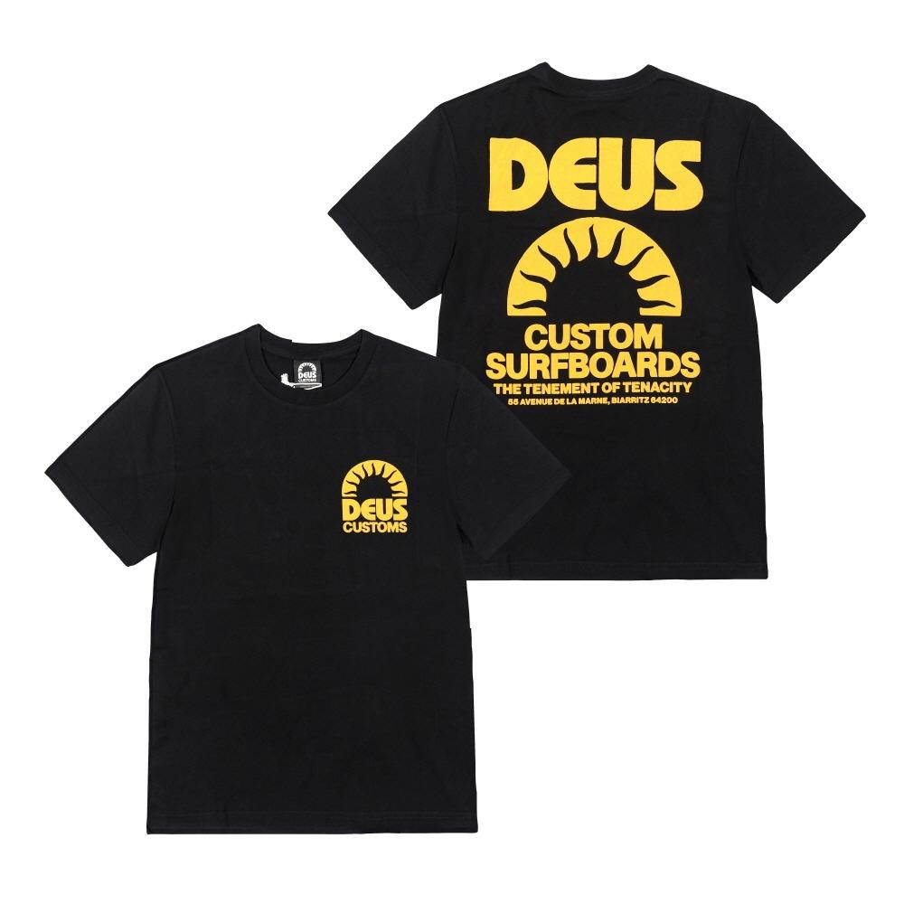 DeuS Ex Machina MelodieS Men S Short Sleeve Tee Dmp251185 Blk