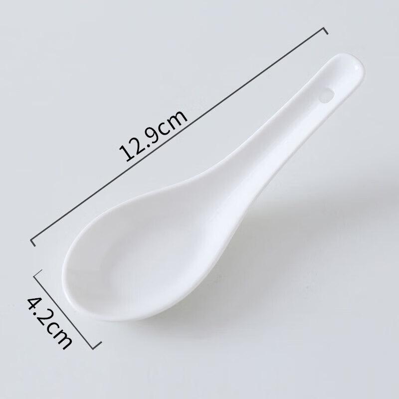 Ceramic Dessert & Soup Spoons