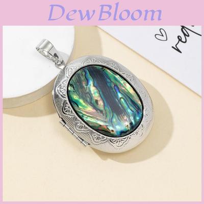 Shell Pendant With Electroplated Finish For Jewelry Making And Gift