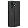 For Oukitel C51 Case Retro PU Leather Wallet Phone Cover Stand