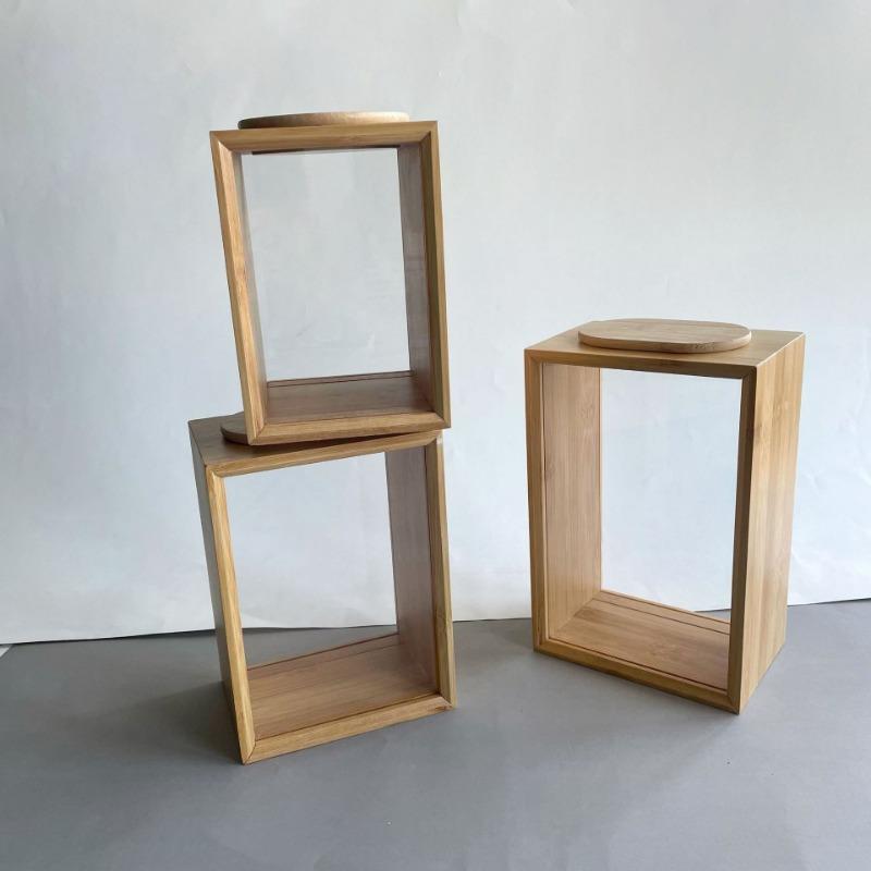 Large Capacity Tea Can Coffee Shop Household Sealed Snack Nut Storage Container Universal Storage Bamboo Jar