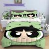 Powerpuff Girls Buttercup Cool Duvet Cover & Pillowcases, Powerpuff Girls Fan Bedding, Perfect Gift.chl