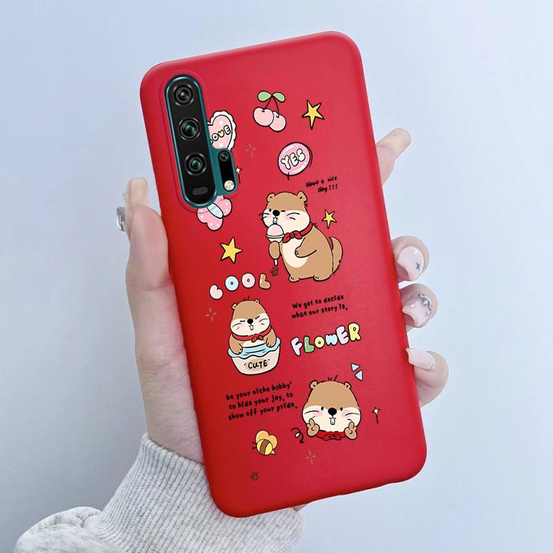For Honor 20 Pro Case Honor20 Pro Back Soft TPU Silicone Cover Cute Cartoon Panda Phone Case For Huawei Honor 20 Pro Coque Funda
