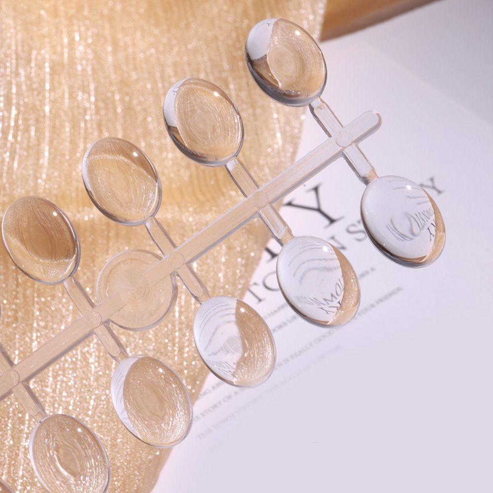 Nail Polish Practice Square Color Showing Shelf Nail Color Display Nail Tools Clear Nail Color Card