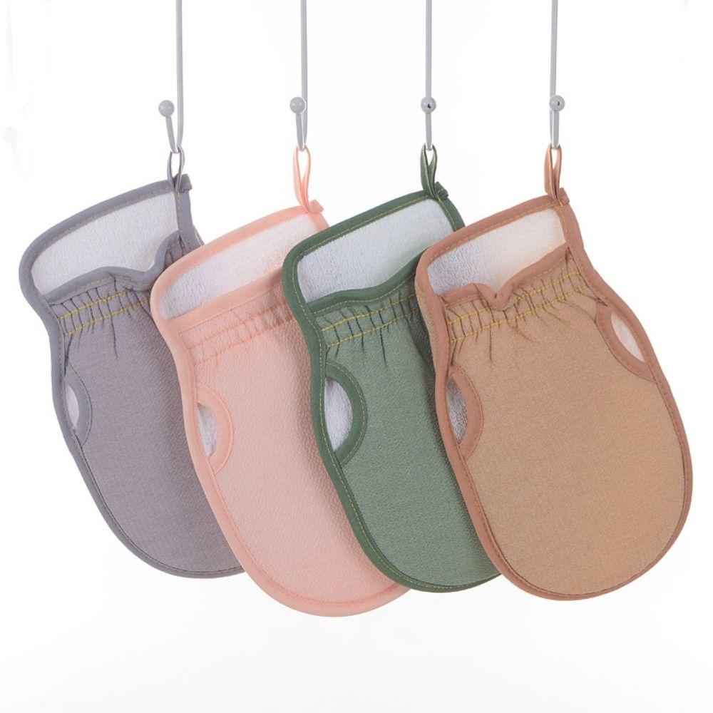 Peeling Bath Exfoliating Gloves Dead Skin Shower Towel Shower Brush Scrub Glove  Bathroom