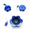 Fuel Gas Tank Cap Aluminum Alloy CNC Gas Fuel Tank Cap Cover 48.5mm for 125 140 150 160 CC Pit Dirt Motor Bike
