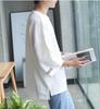 Summer clothes for short sleeve cut and all 2XL [foveitaa] men, 3/4 sleeve, men's t-shirt, t-shirt, plain, men's clothing, sew, plain, soft, stylish,
