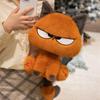 25cm Cute Orange Cat Plush Toys Soft Cool Kitten Stuffed Animal Dolls Creative Home Decor Toy for Boys Girls Birthday Xmas Gifts