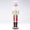Nutcracker Wooden Santa Claus Toys Ornaments Holiday Decoration for Kids Chidren Gifts