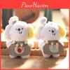 Plush Puppy Chef Toy Keychain Backpack Charm Pp Cotton Gift For Girls Kids