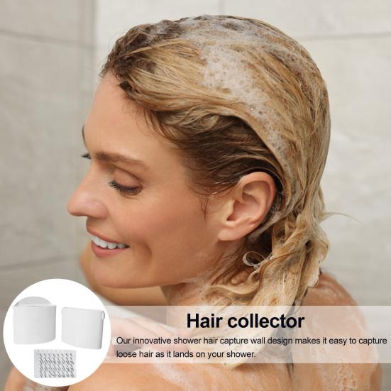 Hair Collector Shower Drain Wool Trap Prevent Sewer Clogs Easy Installation Shower