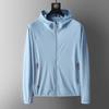 Summer UV Protection Hoodie Unisex Breathable Ice Silk Outdoor Sports Couple's Beach Street Style Lightweight Jacket