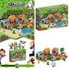 Anspruchsvolles Bauspielzeug, kompatibel mit Lego Minecraft Village Boy Puzzle-Bausatz