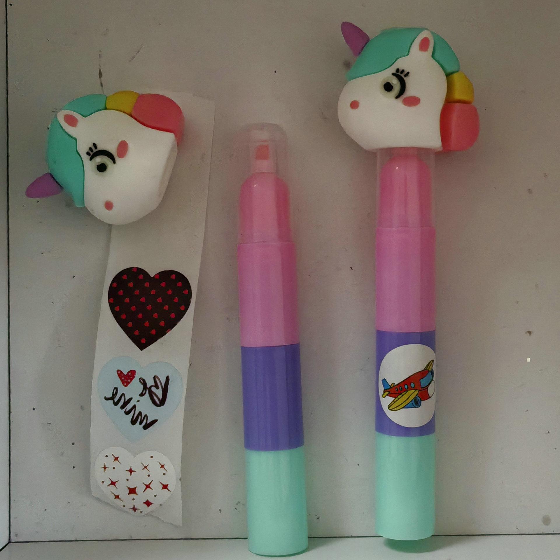 

DIY Stationery Set: Stickerable Pen Holder for Stationery Box or Pencil Case